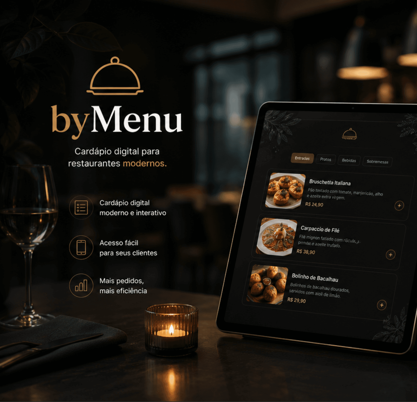 byMenu — cardápio digital para restaurantes